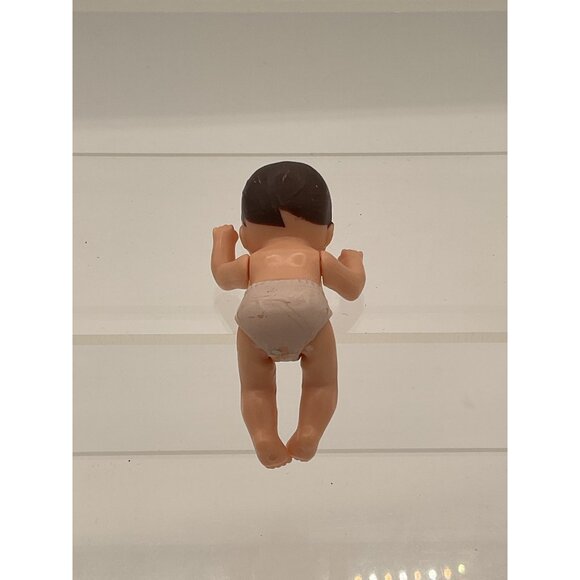 Mattel Barbie Little Brother/Sister Baby Doll With Brown Hair & Diaper - Picture 3 of 4